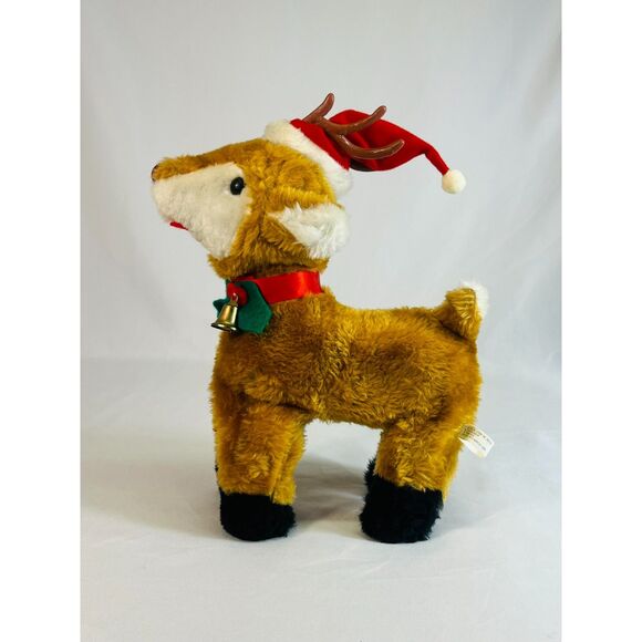 Vintage House of Lloyd Musical Plus Reindeer Christmas Around the World - Picture 2 of 10